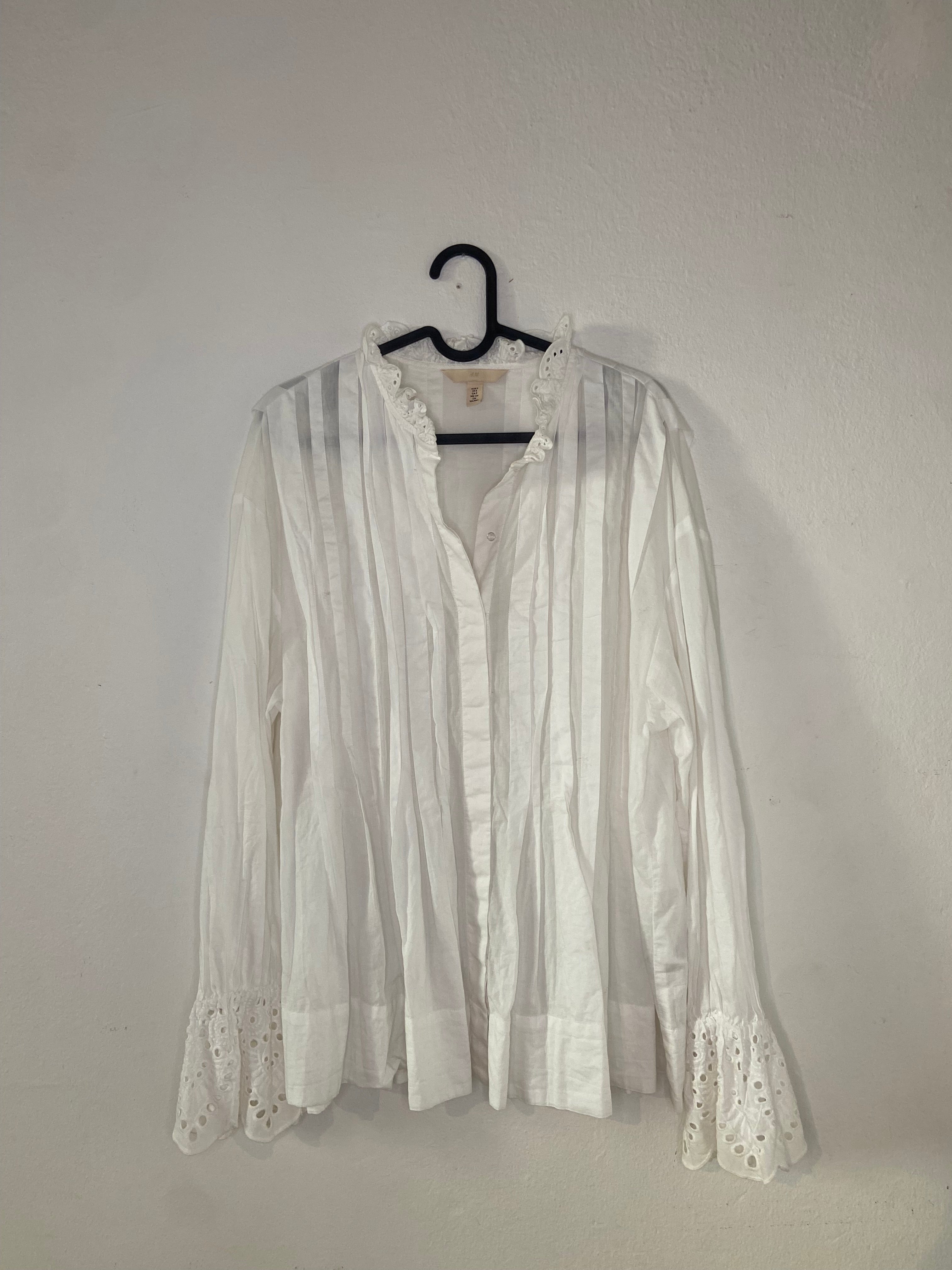 H&M Vit Skjorta
