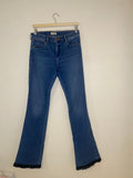 Wrangler Bootcut Jeans med Spetsdetalj