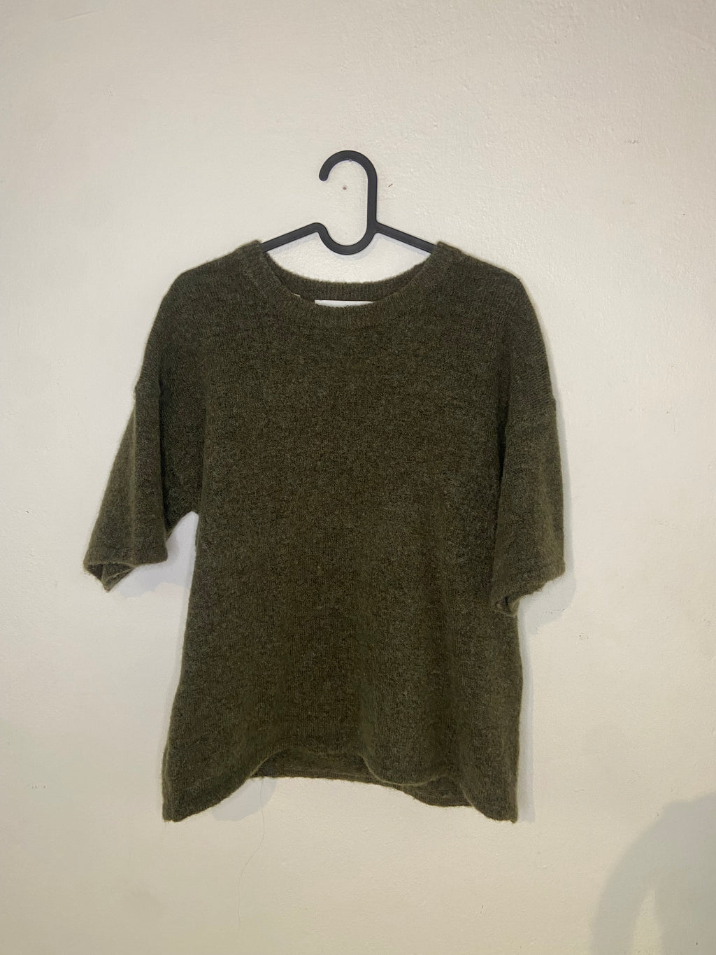 Selected Femme Stickad Tröja i Olivgrönt