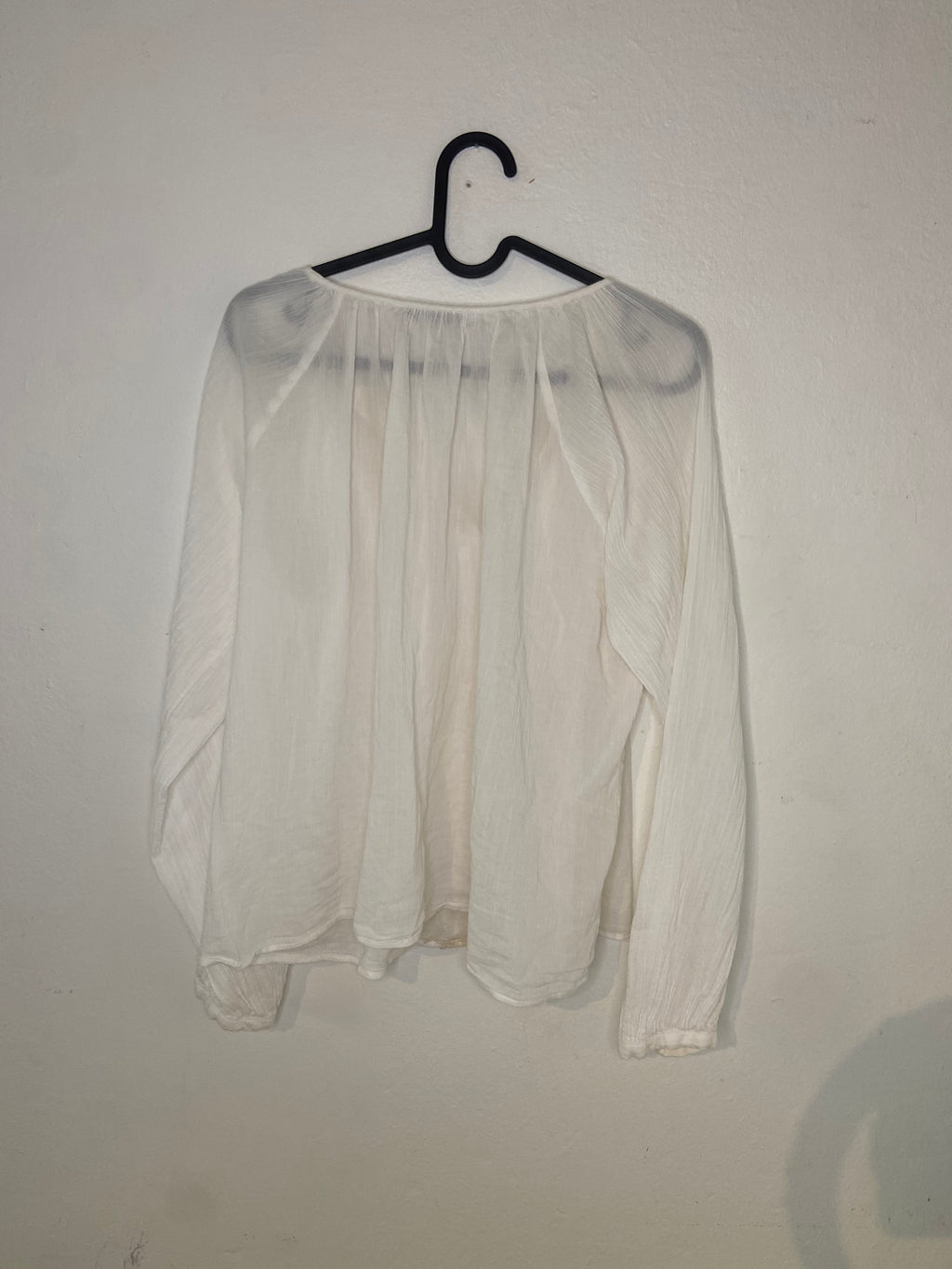 Zara Blus med Spetsdetalj