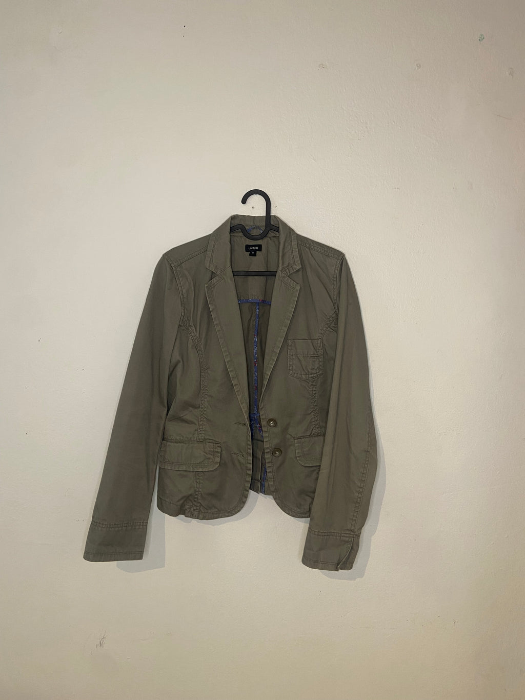 Lindex Olivgrön Kavajblazer